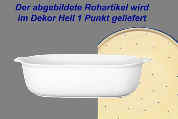 Auflaufform 30 hell 1 Punkt