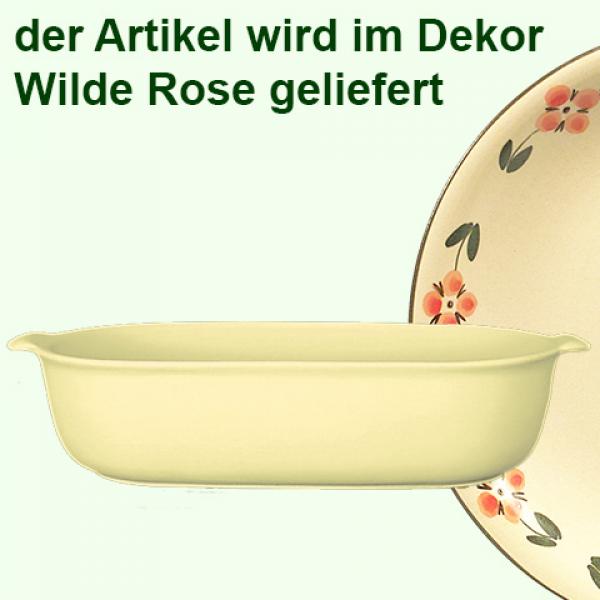 Auflaufform 30 Wilde Rose