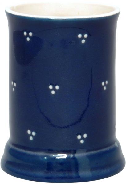 Bierkrug 0,3 l blau 3 Punkt