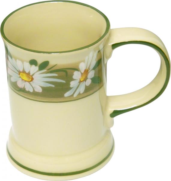 Bierkrug 0,3 l Dekor Margueritenblume