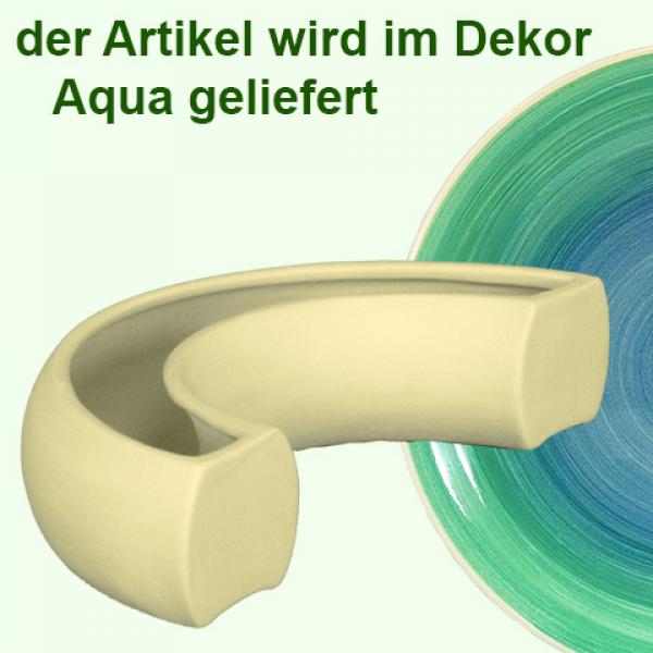 Blütenkranz Halb Aqua