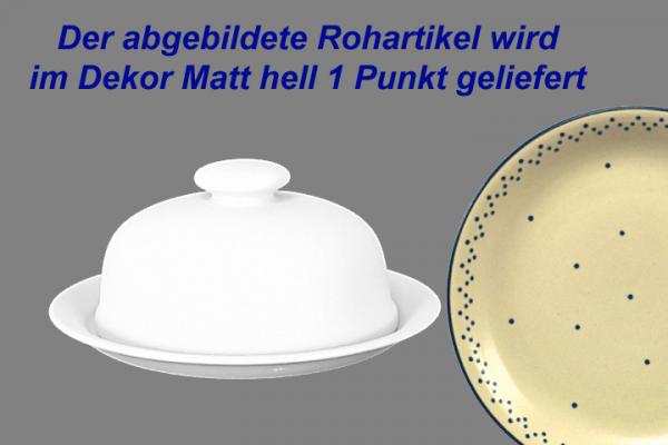 Camembertdose matt hell 1 Punkt