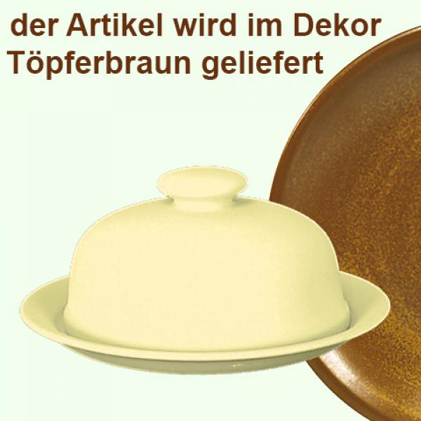 Camembertdose braun