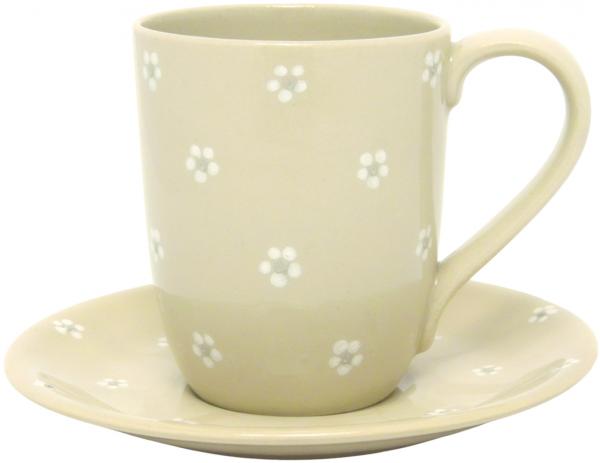 Cappuccinotasse Gänseblümchen