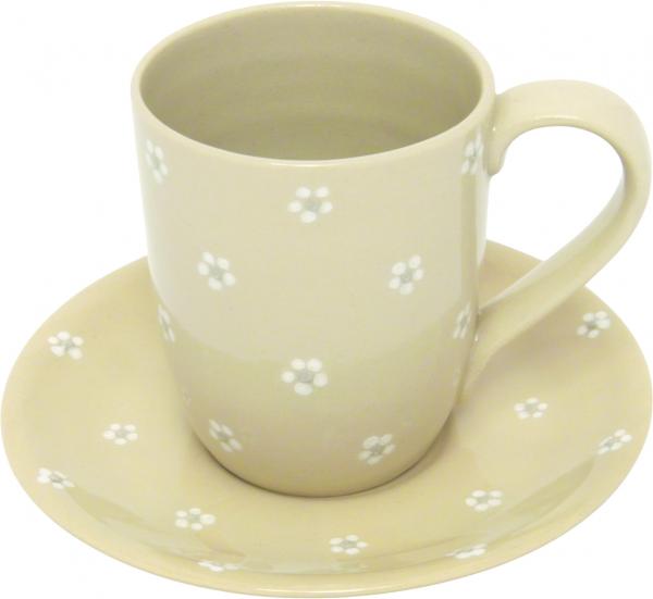 Cappuccinotasse Gänseblümchen