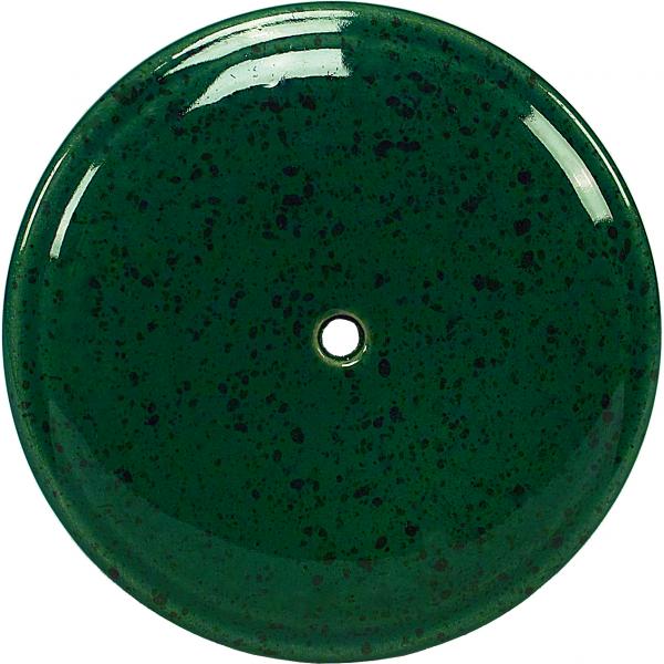 Deckel für Tassen grün Sprenkel