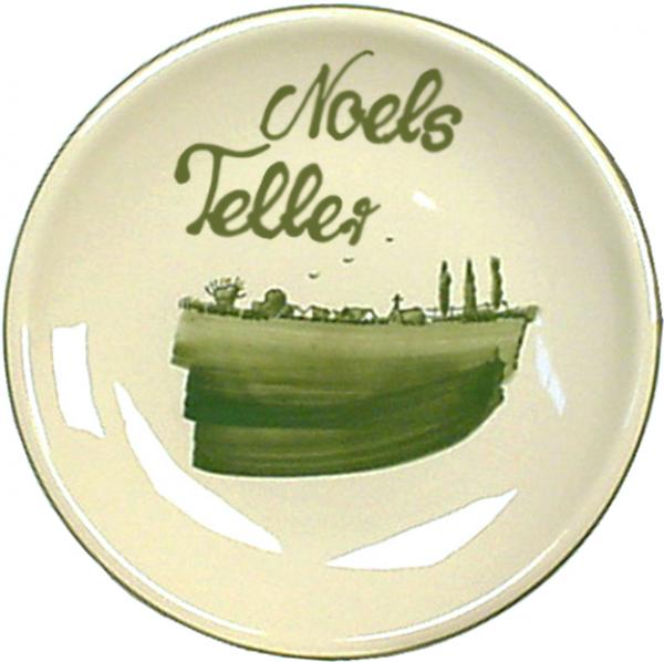 Dessert Plate 19 mit Schrift (2 Zeilen)
