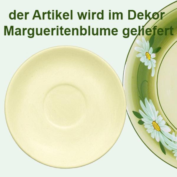 Espresso-Untertasse Dekor Margueritenblume