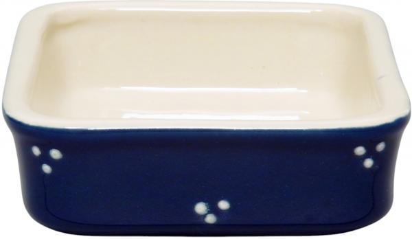 Fischbüchse 12,5 x 10 blau 3 Punkt