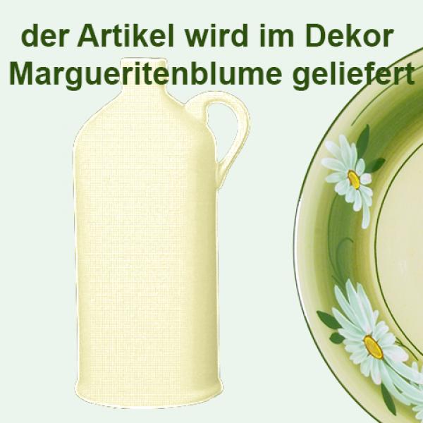 Flasche 1,3 Dekor Margueritenblume
