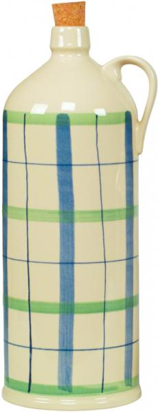Flasche 2,5 karo grün-blau
