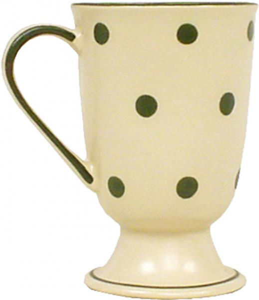 Fußtasse mit Schrift Elli grün