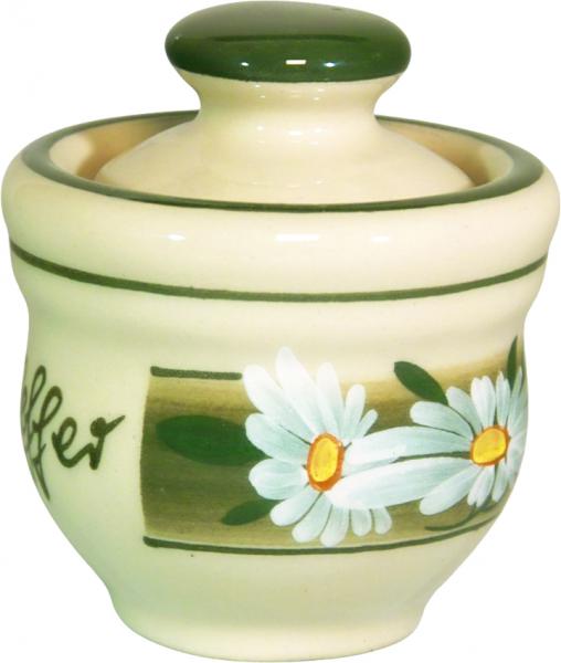 Gewürzdose I Dekor Margueritenblume