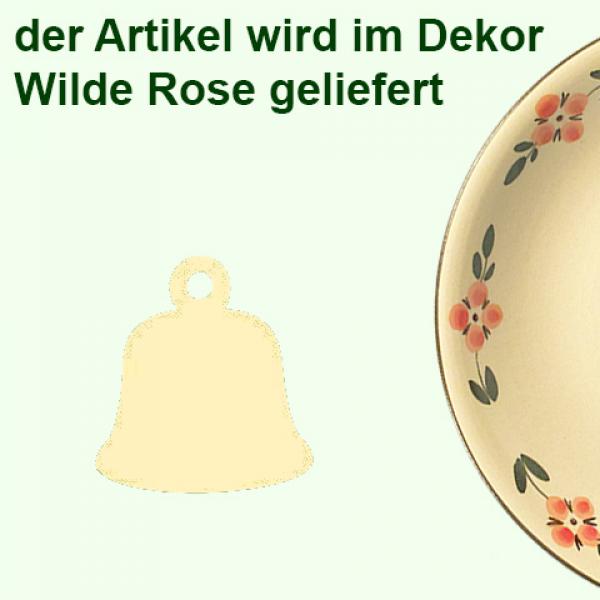 Glocke 5 cm Wilde Rose