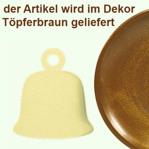Glocke groß braun