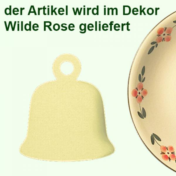 Glocke groß Wilde Rose