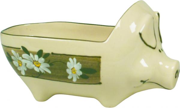 Hackepeterschwein Dekor Margueritenblume