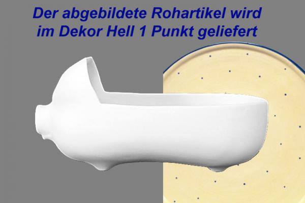 Hackepeterschwein groß hell 1 Punkt