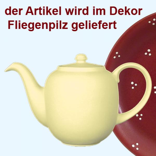 Kaffeekanne 0,9 Liter Fliegenpilz