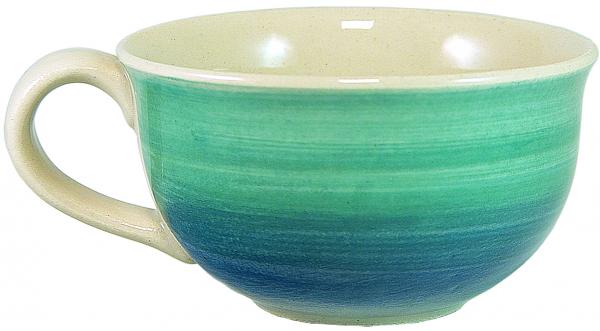 Kaffeeobertasse Aqua