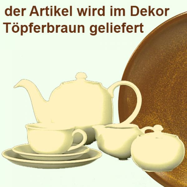 Kaffeeservice 15-teilig braun