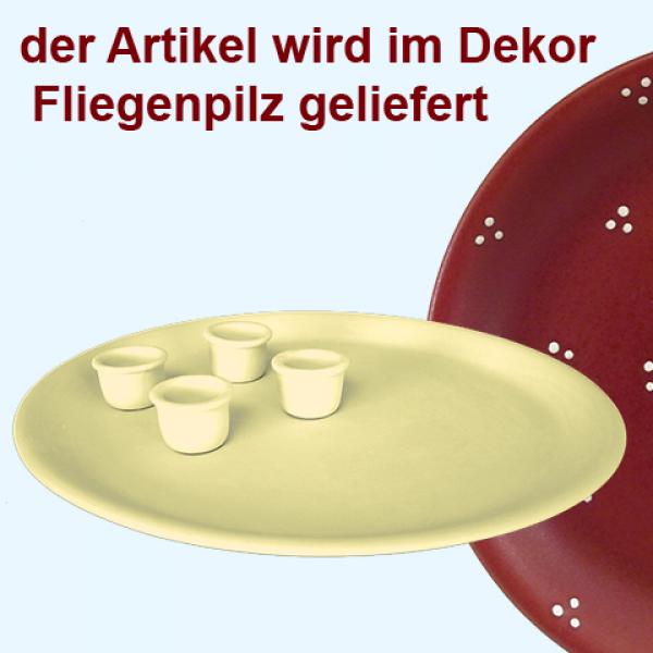Kerzenteller Fliegenpilz