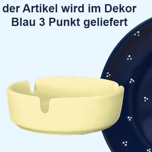 Klemmascher blau 3 Punkt