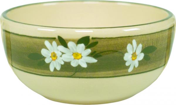 Kompottschale Dekor Margueritenblume