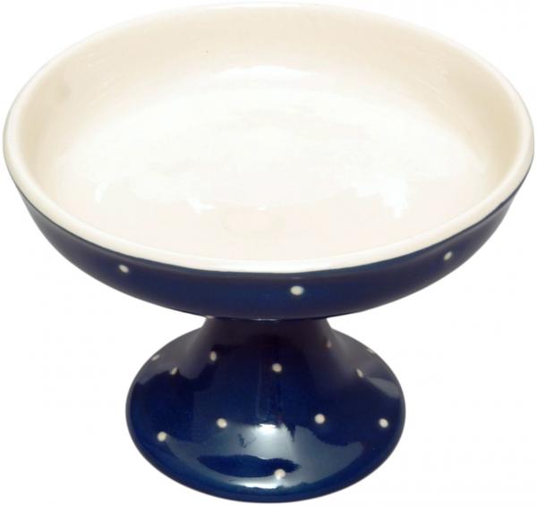 Konfektschale blau 1 Punkt