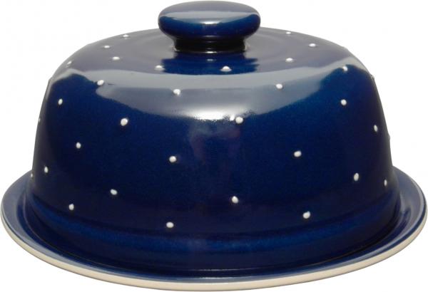 Käseglocke mit Platte 20 blau 1 Punkt