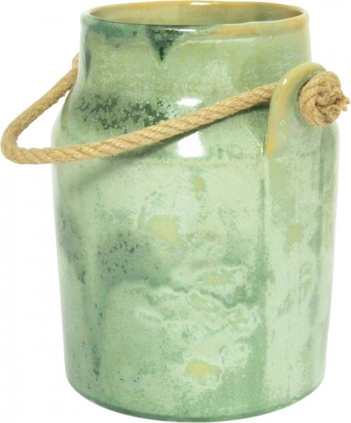 Milk can 23 cm Mint