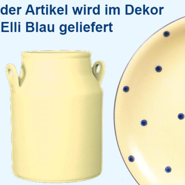 Milchkanne H 18 cm Elli blau
