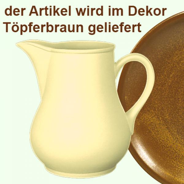 Milchtopf 0,75 braun