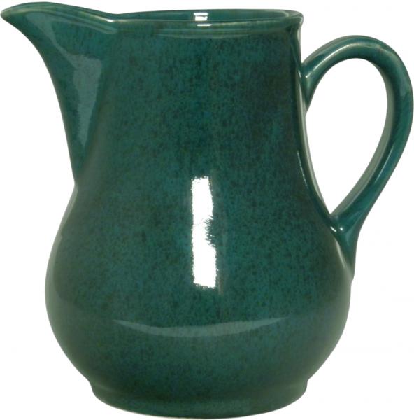 Milchtopf 0,75 grün Sprenkel