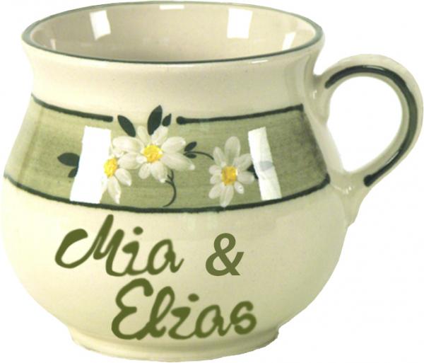 Molly Cup big 0,4 mit Schrift (2 Zeilen)