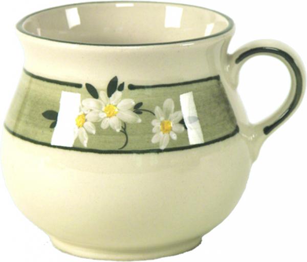 Mollytasse Dekor Margueritenblume