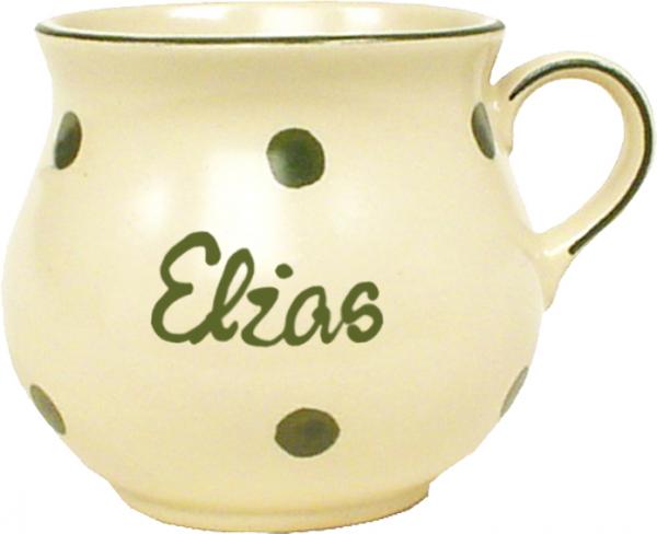 Mollytasse mit Schrift
