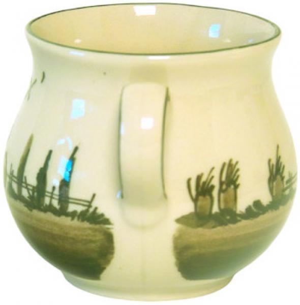 Mollytasse mit Schrift (1 Zeile) Landart