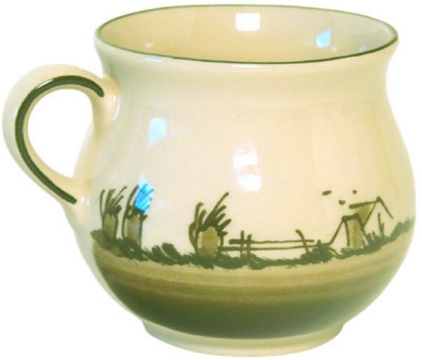 Mollytasse mit Schrift (1 Zeile) Landart
