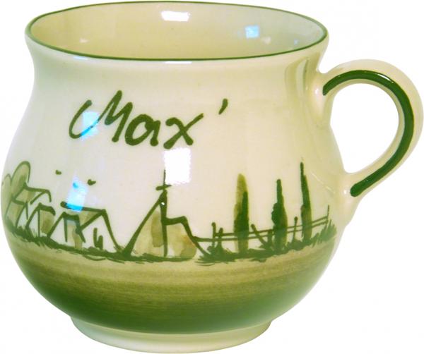 Mollytasse mit Schrift