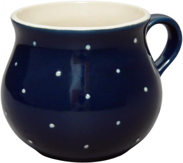 Molly Cup big 0,4 mit Schrift (2 Zeilen) blue 1 point