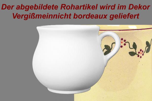 Mollytasse Vergissmeinnicht bordeaux