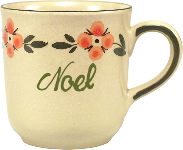 Namensbecher (1 Zeile) Wilde Rose