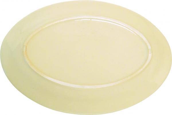 Platte 29 oval Dekor Margueritenblume