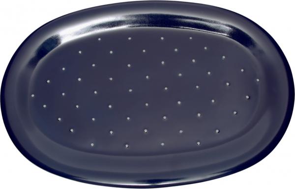 Plate 37 Oval Blue 1 point