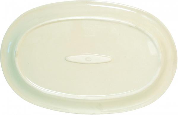 Platte 37 oval Aqua