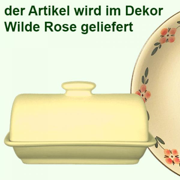 Rollenbutterdose Wilde Rose