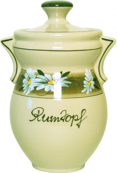 Rumtopf Dekor Margueritenblume