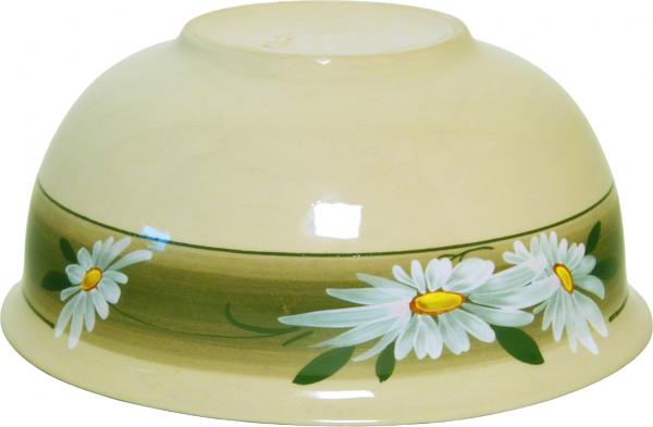Salatschüssel 21 Dekor Margueritenblume