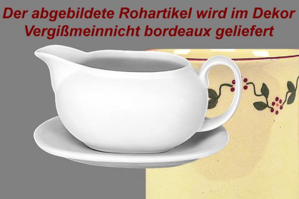 Sauciere Vergissmeinnicht bordeaux